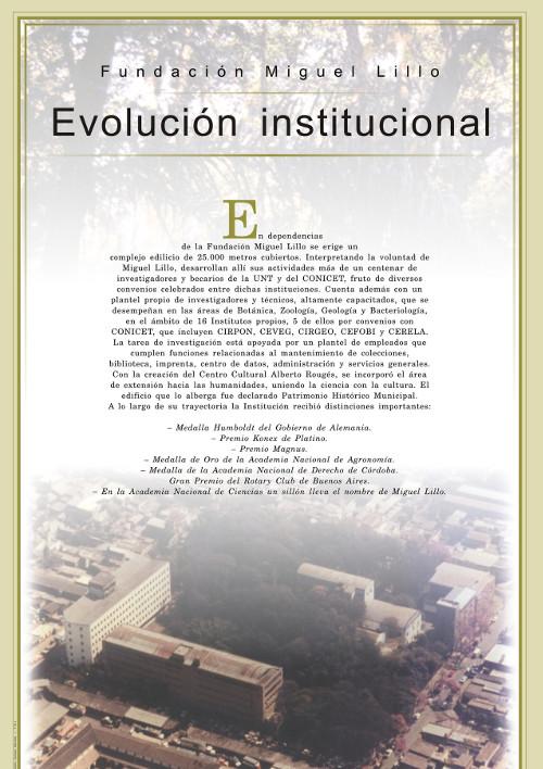 Muestra de Ciencias Naturales de la Fundación Miguel Lillo (2003)