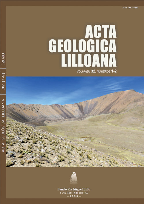 					Ver Acta Geológica Lilloana 32 (1-2) (2020)
				