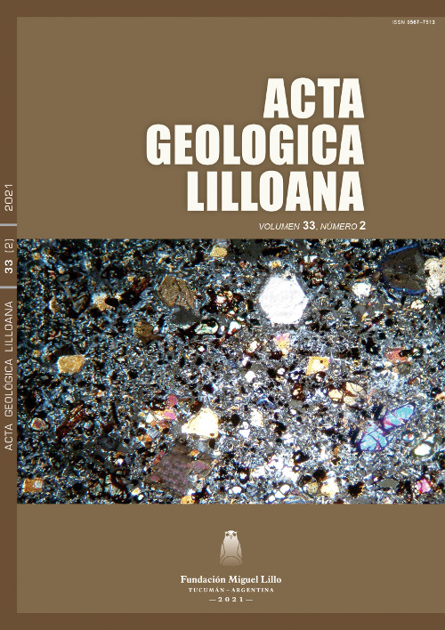 					Ver Acta Geológica Lilloana 33 (2) (2021)
				