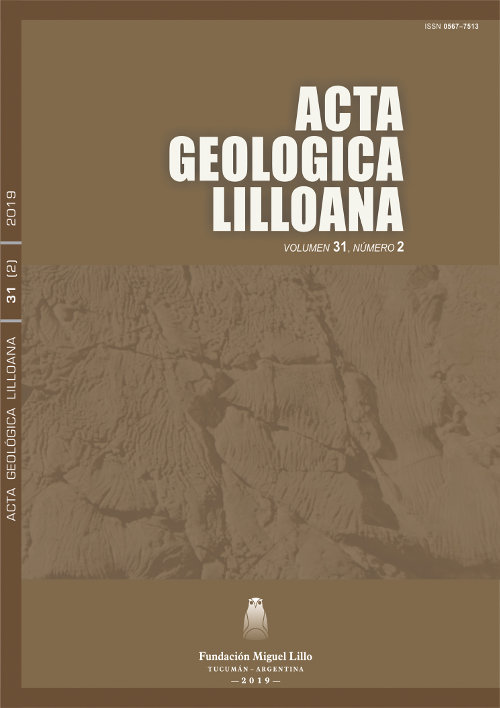 					Ver Acta Geológica Lilloana 31 (2) (2019)
				