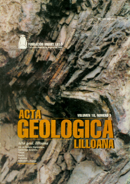 					Ver Acta Geológica Lilloana 18 (1) (1998)
				