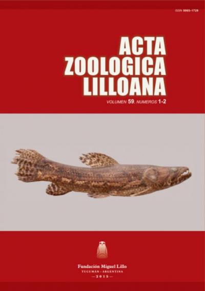 					Ver Acta Zoológica Lilloana 59 (1-2) (2015)
				