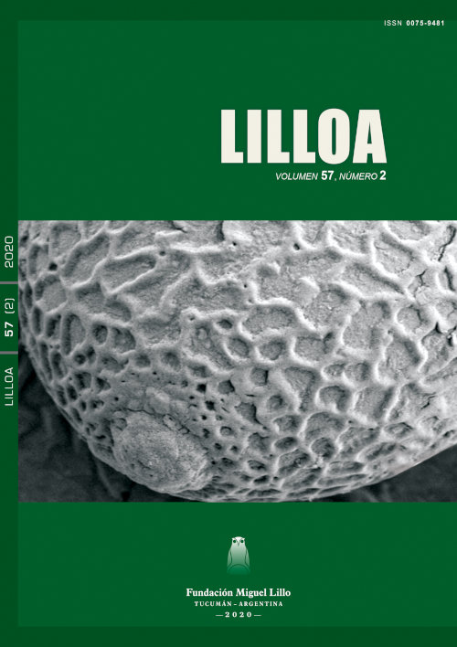 					Ver Lilloa 57 (2) (2020)
				