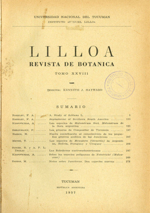 Lilloa 28 (1957)