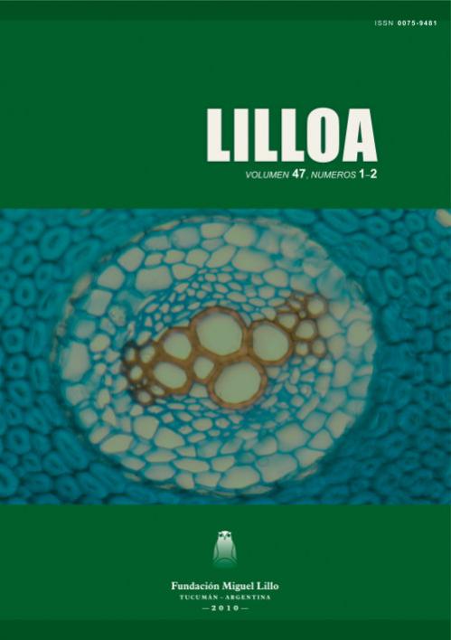 					Ver Lilloa 47 (1-2) (2010)
				