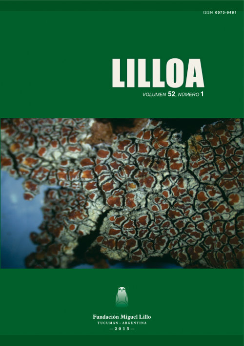 Tapa Lilloa 52 (1) (2015)