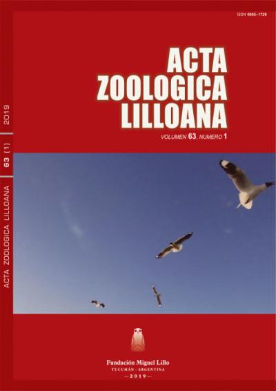 Acta Zoológica Lilloana 63 (1) (2019)