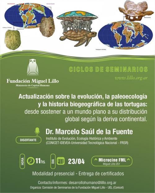 Seminarios FML (2025): Paleoecología y su aporte al estudio de ecosistemas continentales: el caso del Mioceno tardío del noroeste argentino
