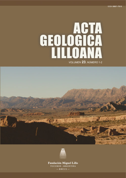 					Ver Acta Geológica Lilloana 23 (1-2) (2011)
				