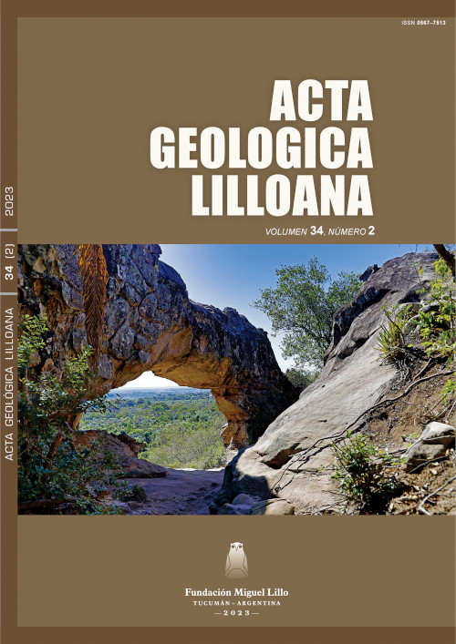 Acta Geológica Lilloana 34 (2) (2023)