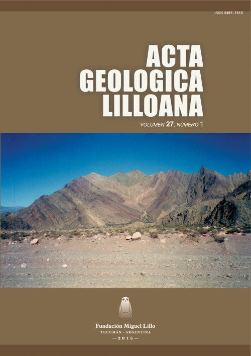 					Ver Acta Geológica Lilloana 27 (1) (2015)
				