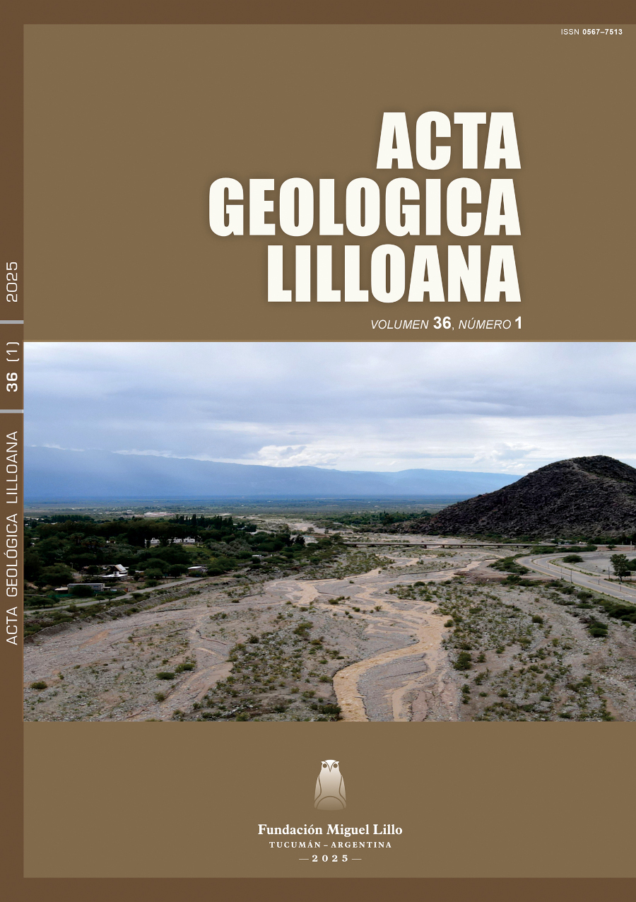 					View Acta Geológica Lilloana 36 (1) (2025)
				
