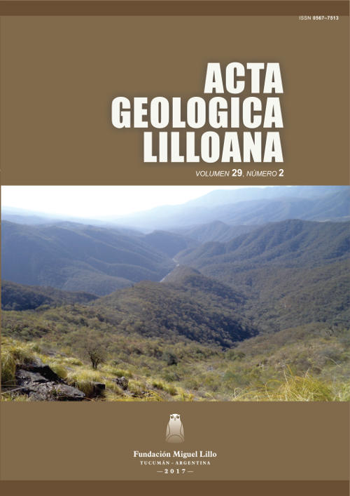 					Ver Acta Geológica Lilloana 29 (2) (2017)
				