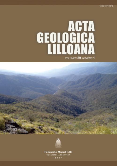 					Ver Acta Geológica Lilloana 29 (1) (2017)
				