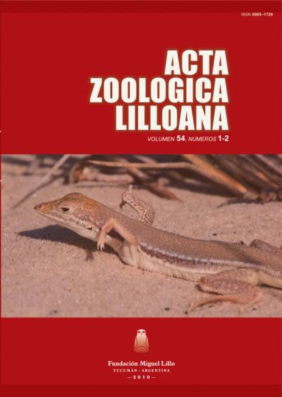 					Ver Acta Zoológica Lilloana 54 (1-2) (2010)
				