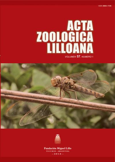 					Ver Acta Zoológica Lilloana 57 (1) (2013)
				