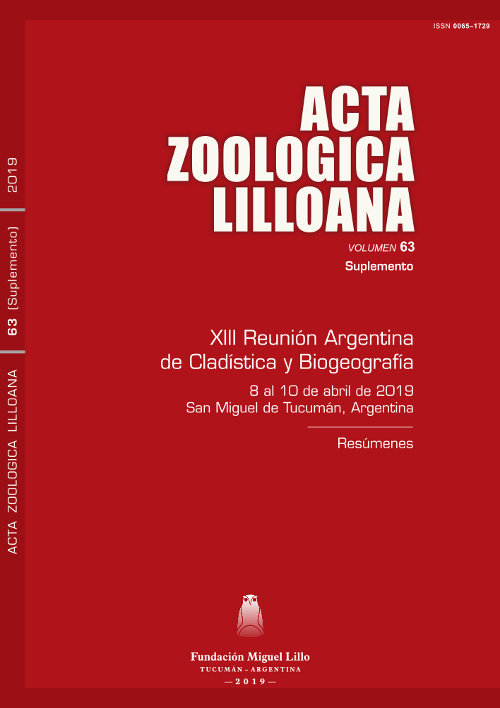 					Ver Acta Zoológica Lilloana 63 (Suplemento) (2019)
				