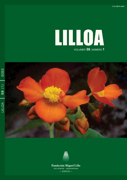 					Ver Lilloa 59 (1) (2022)
				