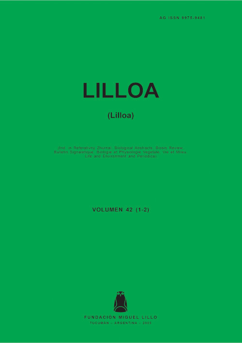 					Ver Lilloa 42 (1-2) (2005)
				