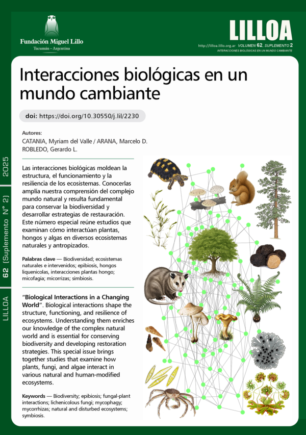 Interacciones biológicas en un mundo cambiante