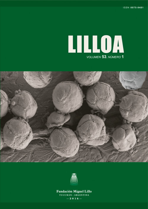 Tapa Lilloa 53 (1) (2016)