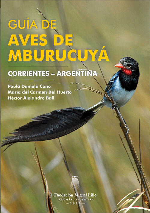 Portada Guía de aves de Mburucuyá