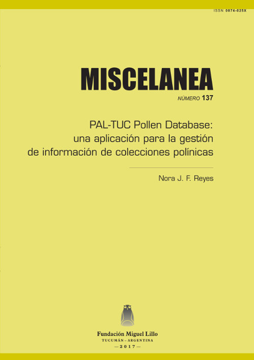 Portada Miscelanea 137 (2017)