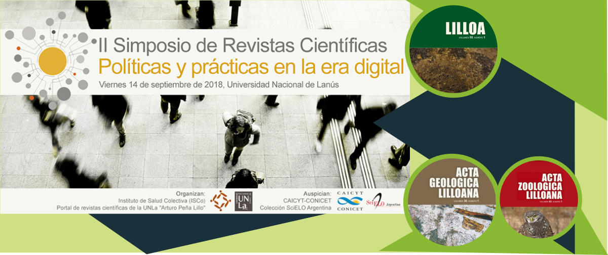 Fundación Miguel Lillo participó en el II Simposio de Revistas Científicas: Políticas y Prácticas en la era Digital