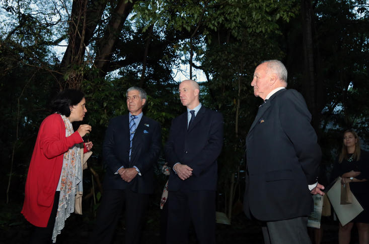 Visita del embajador del Reino Unido a Fundación Miguel Lillo. Fotos: Fundación Miguel Lillo (Jorge Araóz)