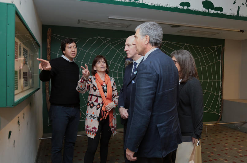 Visita del embajador del Reino Unido a Fundación Miguel Lillo. Fotos: Fundación Miguel Lillo (Jorge Araóz)