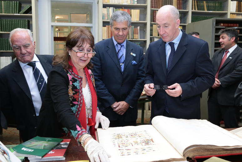 Visita del embajador del Reino Unido a Fundación Miguel Lillo. Fotos: Fundación Miguel Lillo (Jorge Araóz)