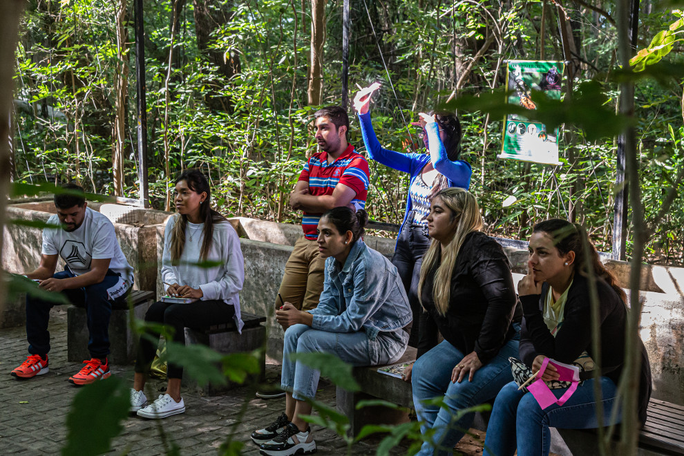 Docentes se capacitaron en Biodiversidad en el Jardín Botánico Lillo