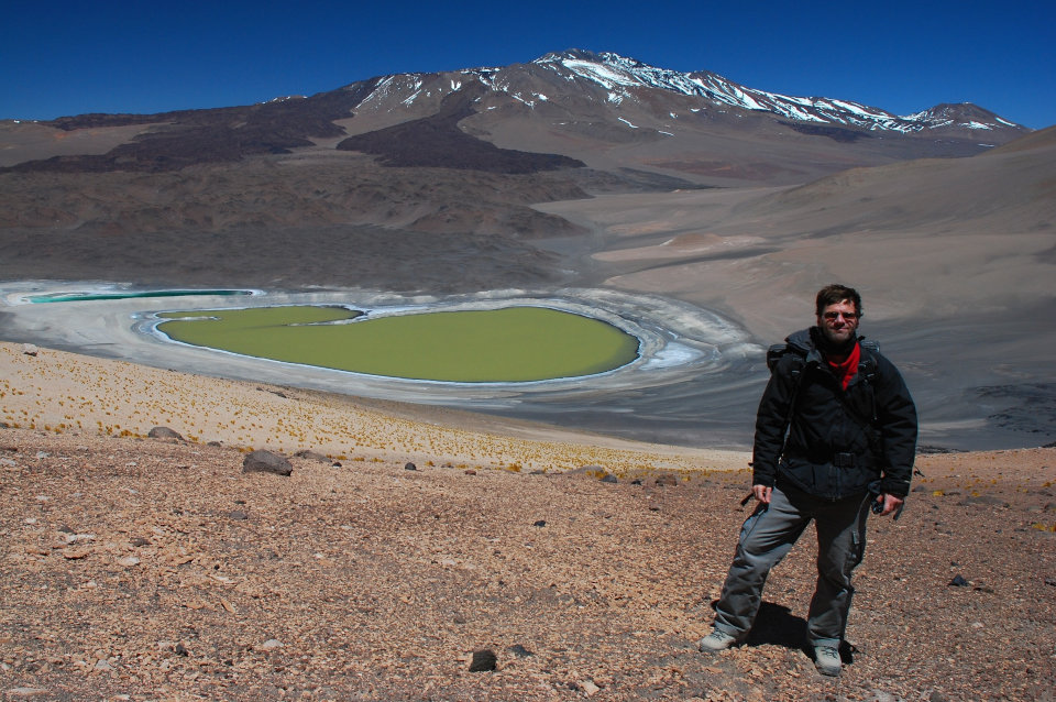 Pablo Grosse - investigador del área Geología de la FML. 