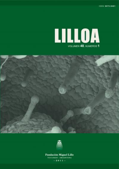 Tapa Lilloa 48 (1) (2011)