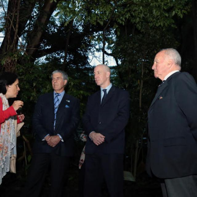 Visita del embajador del Reino Unido a Fundación Miguel Lillo. Fotos: Fundación Miguel Lillo (Jorge Araóz)