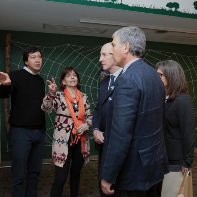 Visita del embajador del Reino Unido a Fundación Miguel Lillo. Fotos: Fundación Miguel Lillo (Jorge Araóz)