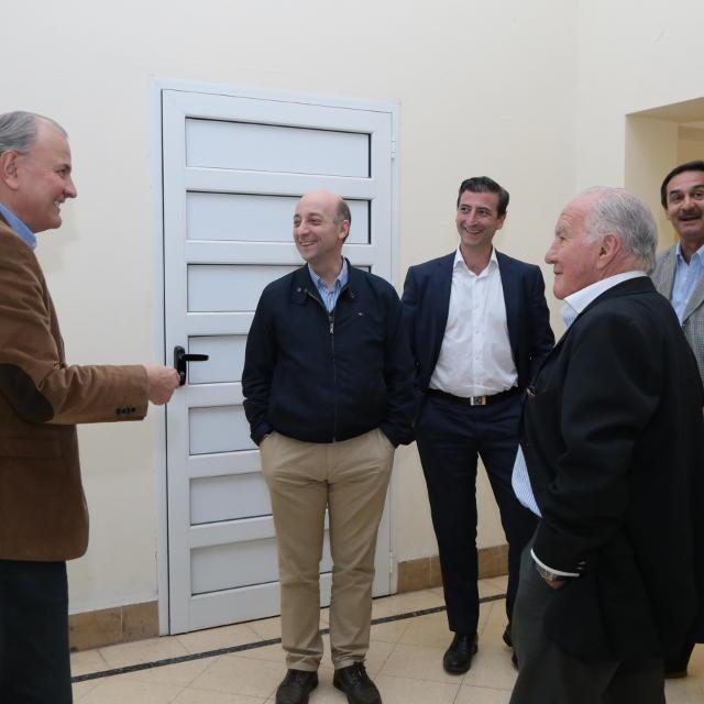 El intendente capitalino, Germán Alfaro, recorrió la Biblioteca, los Museos, el Jardín Botánico y la Colección Shipton de la FML.